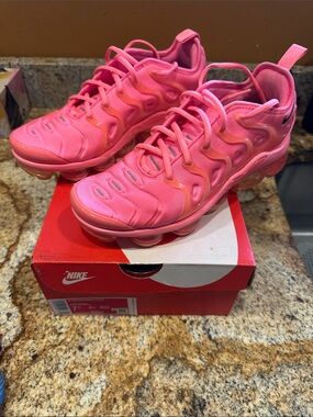 Nike Hot Pink VaporMax Style Sneakers